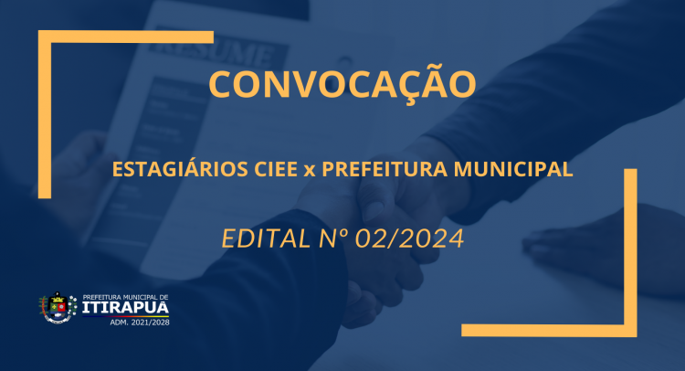 estagiários ciee x prefeitura municipal