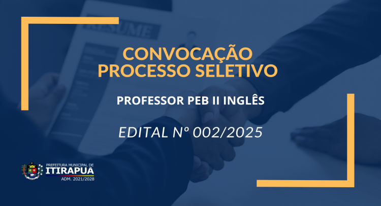 professor peb II inglês