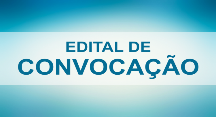edital de convocação