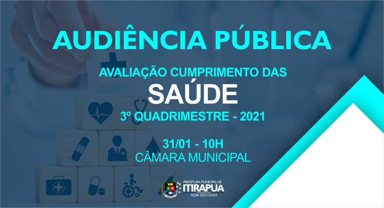 Audiência pública avaliação cumprimento das saúde