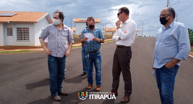 Entrega das chaves das casas do Conjunto Habitacional está agendado com o governador para dia 19 de Janeiro.